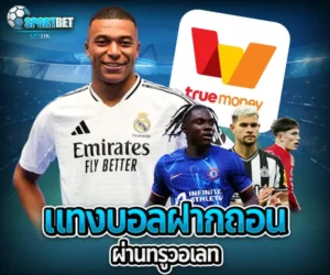 แทงบอลฝากถอนผ่านทรูวอเลท sportbet